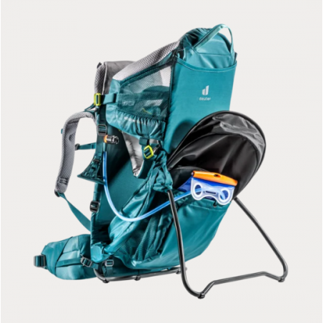 Deuter Kid Comfort Active SL Mochila portabebés Poliamida, Denim