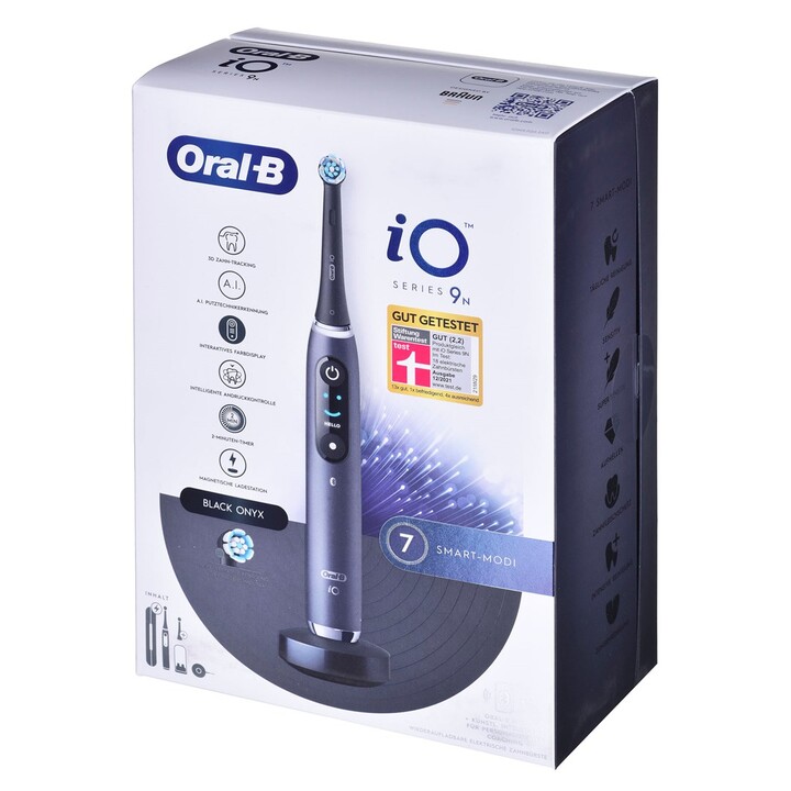 Oral-B iO Series 9N Adulte Brosse à dents vibrante Noir