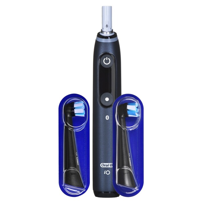 Braun 408567 escova de dentes elétrica adulto escova de dentes vibratória preta