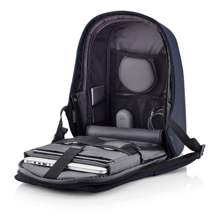 MOCHILA ANTIRROBO DE DISEÑO XD BOBBY HERO REGULAR AZUL MARINO P/N: P705.295