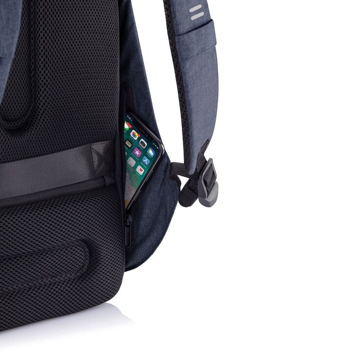 MOCHILA ANTIRROBO DE DISEÑO XD BOBBY HERO REGULAR AZUL MARINO P/N: P705.295