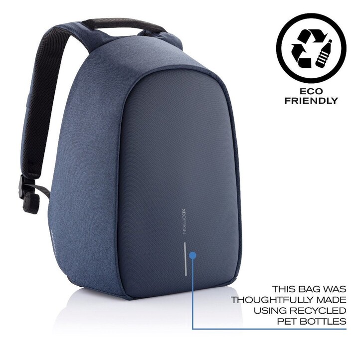MOCHILA ANTIRROBO DE DISEÑO XD BOBBY HERO REGULAR AZUL MARINO P/N: P705.295