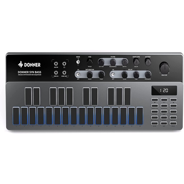 DONNER B1 - Synthétiseur de basse analogique