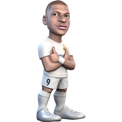 Figurine Minix Kylian Mbappe Real Madrid 12cm
