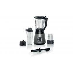 Bosch Serie 4 MMB6177S licuadora 1,5 L Batidora de vaso 1200 W Negro, Plata