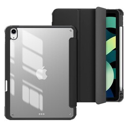 eSTUFF New York Pencil Case per iPad di decima generazione, 10,9" - Nero/Trasparente (sfuso)