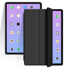 Étui Folio eSTUFF DENVER pour iPad Air 13"" (2024) - Cuir PU noir