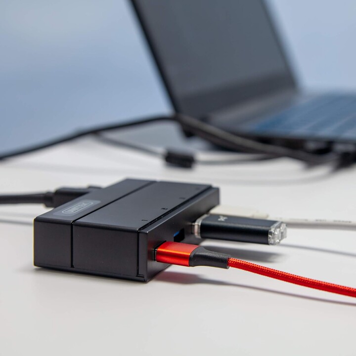 Unitek Y-HB03001 Hub 4x USB3.0 mit Ladefunktion