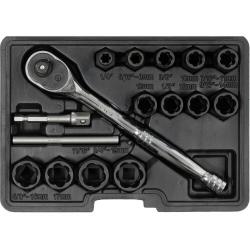 Yato YT-05897 extractor de tornillo y perno 16 pieza(s)