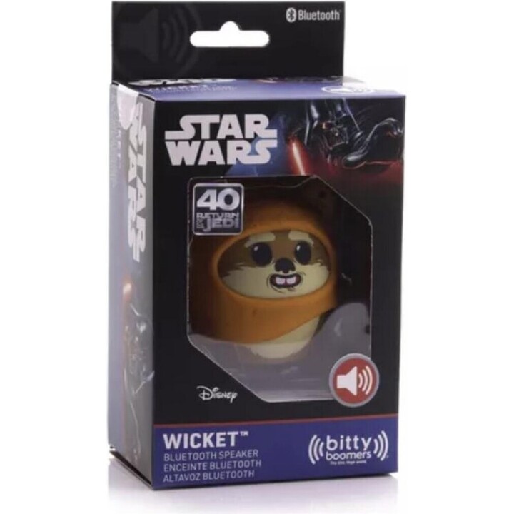 Bitty Boomers Mini Ewok Wicket Bluetooth Speaker Star Wars