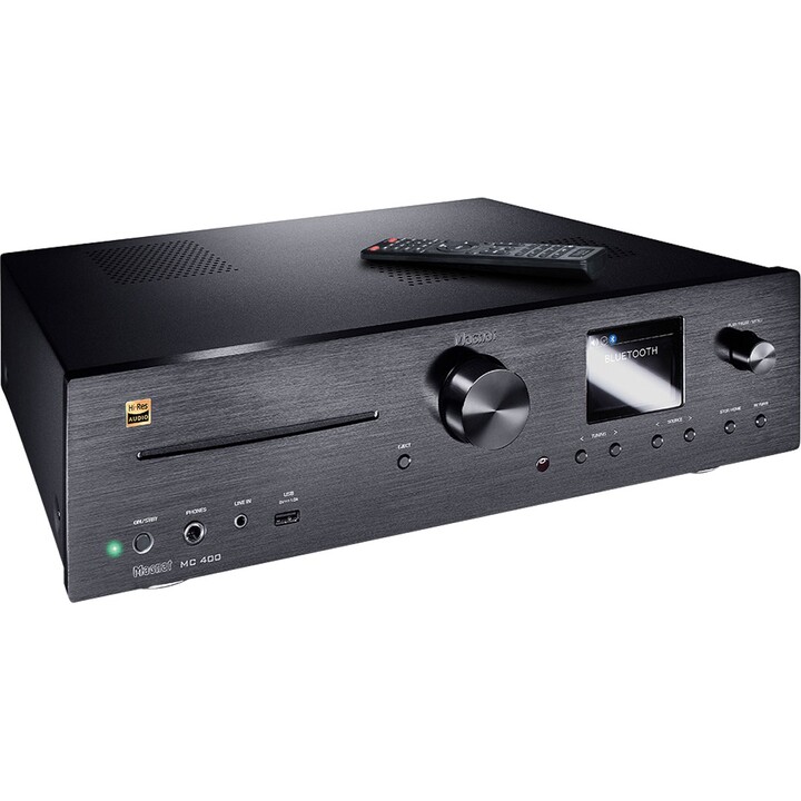 Magnat MC 400 - Reproductor de red 40 W, 2.0 canales estéreo, negro