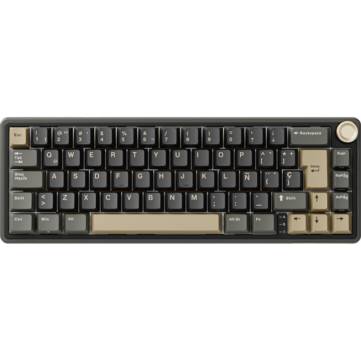 Interruttore sostituibile a caldo Royal Kludge RKR65 ISO ES Marrone Phantom