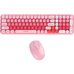 MOFI Baby Bear Rosa - Kit teclado e mouse
