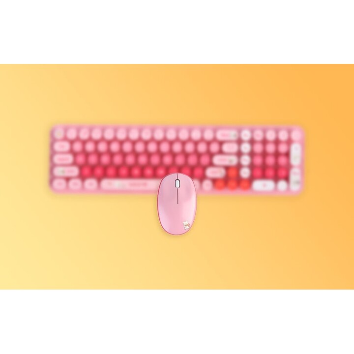MOFI Baby Bear Pink - Keyboard and mouse kit