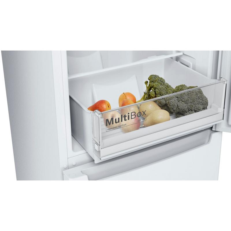Bosch Serie 2 KGN33NWEB nevera y congelador Independiente 282 L E Blanco