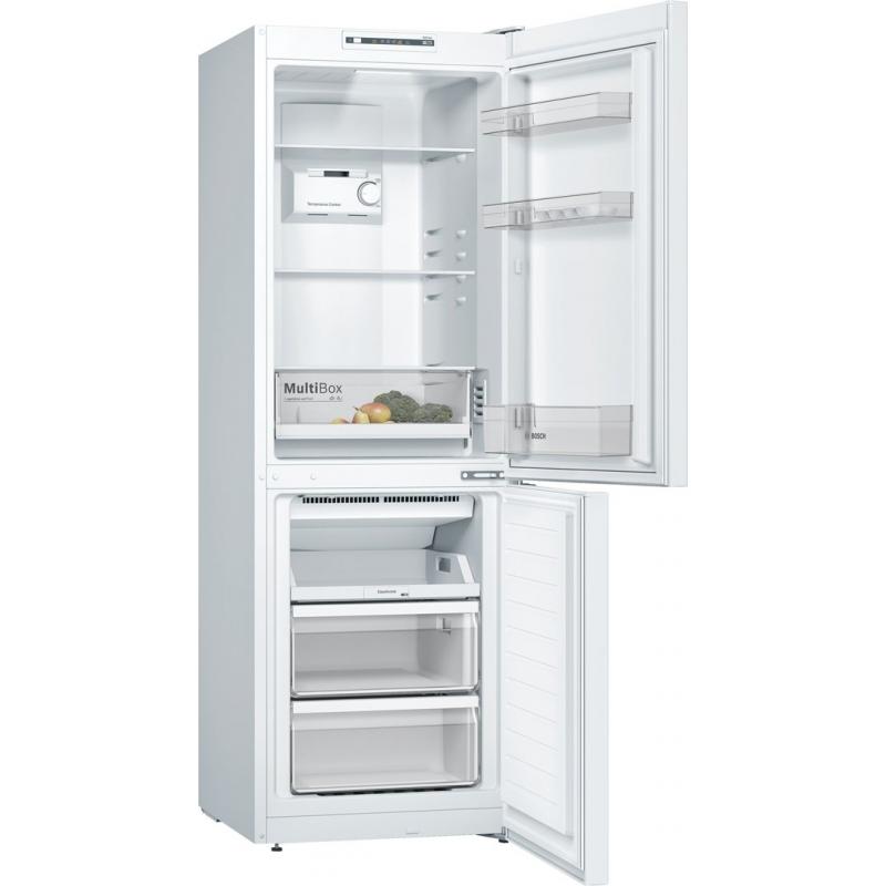 Bosch Serie 2 KGN33NWEB nevera y congelador Independiente 282 L E Blanco