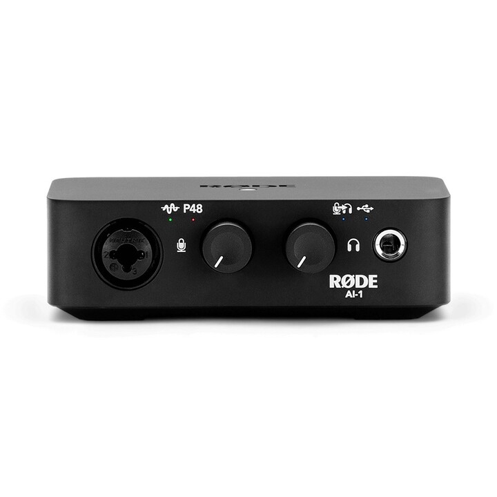 RODE AI-1 USB Audio Interface Preamplifier AA 24 bit 96 kHz Black