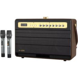 W-KING K6L 120W Bluetooth 5.0 Castanho - Coluna sem fios