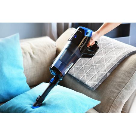 Blaupunkt VCH602BL aspiradora de pie y escoba eléctrica Batería Secar Ciclónico Sin bolsa 0,7 L 135 W Negro, Azul
