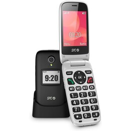 Telefono cellulare SPC Polaris per anziani/Nero