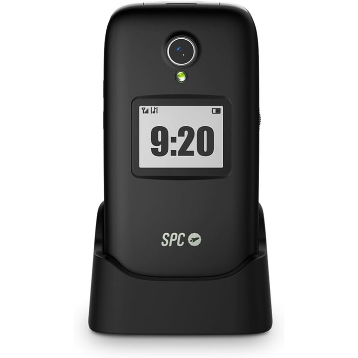 Teléfono Móvil SPC Polaris para Personas Mayores/ Negro