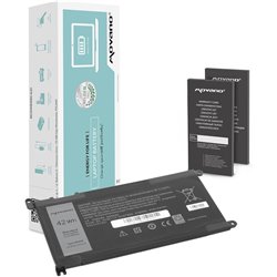 Batterie Movano pour ordinateur portable Dell Vostro 14 (5468), Inspiron 15 (5568) (11,4 V) (3 400 mAh)