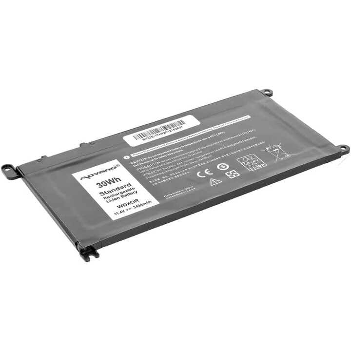 Batterie Movano pour ordinateur portable Dell Vostro 14 (5468), Inspiron 15 (5568) (11,4 V) (3 400 mAh)