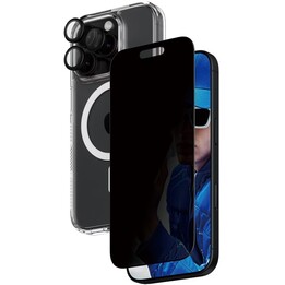 PanzerGlass® 3-en-1 Privacy Protection conjunto de protección para iPhone 16 Pro