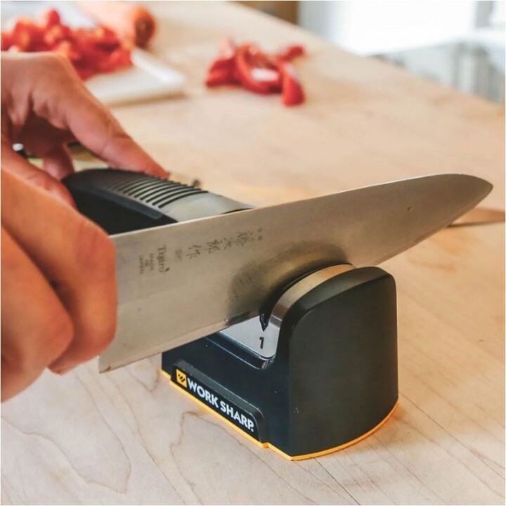 Sharp Work Pull Through Kitchen Sharpener