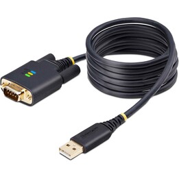 STARTECH.com 1P6FFC-USB-SERIAL câble adaptateur série USB vers DB9 RS-232 2 m noir