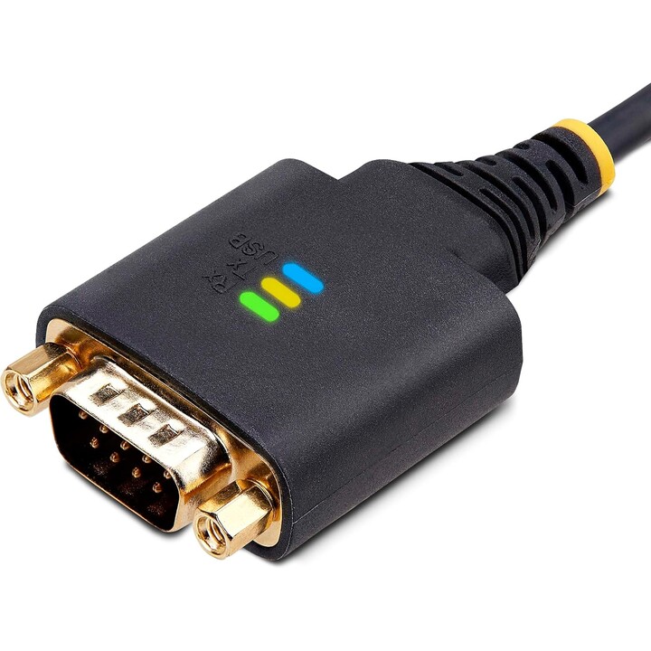 STARTECH.com 1P6FFC-USB-SERIAL USB-zu-DB9-RS-232-Serielladapterkabel 2 m schwarz