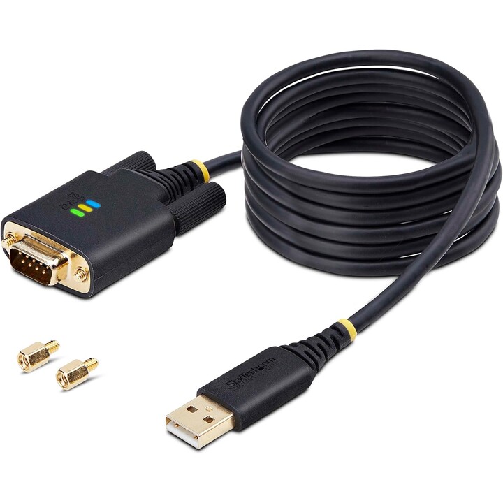 STARTECH.com 1P6FFC-USB-SERIAL cavo adattatore seriale USB a DB9 RS-232 2 m nero
