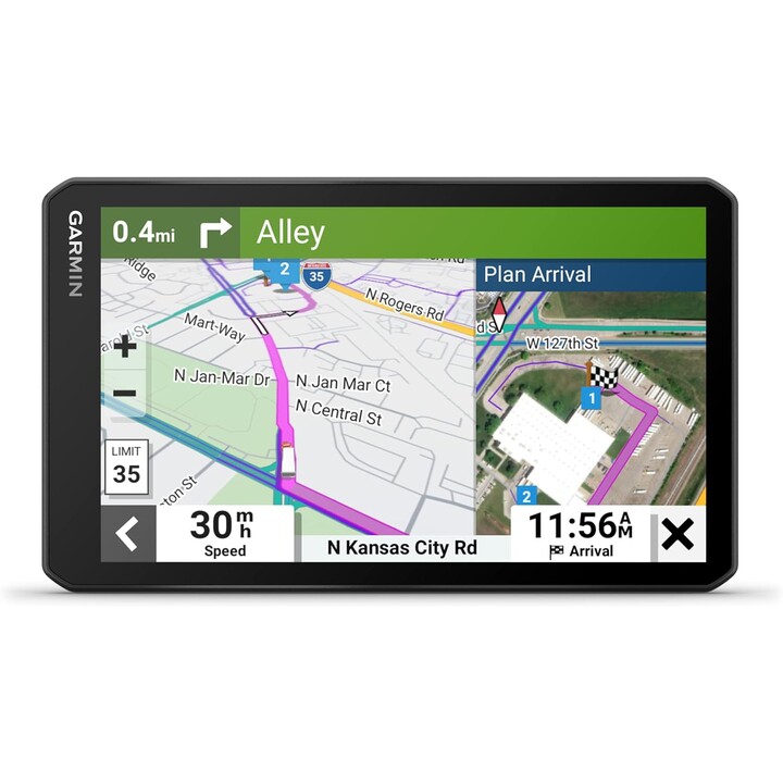 GPS per camion con Dash Cam Garmin DezlCam LGV710/ Schermo 7'/ Mappe Europa e Sud Africa