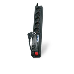 ACAR 504WF Nero 5 prese AC 230 V 3 m