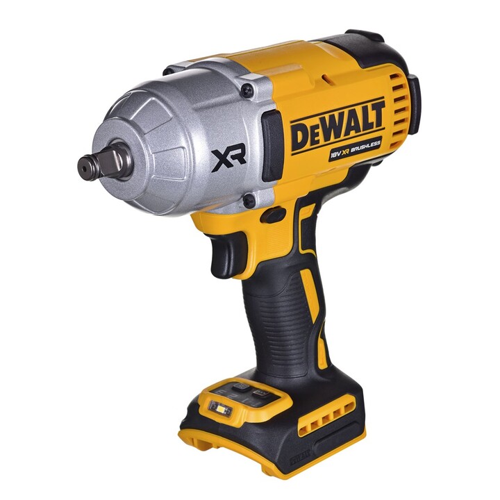 DeWALT DCF900NT-XJ, Clé à chocs 18V XR à couple élevé, corps seul dans la mallette, jaune