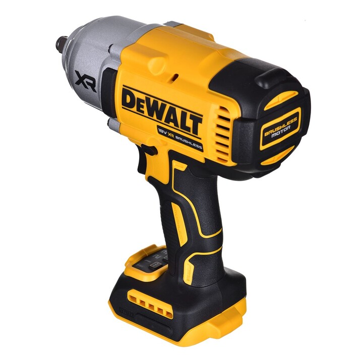 DeWALT DCF900NT-XJ, Clé à chocs 18V XR à couple élevé, corps seul dans la mallette, jaune