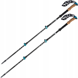 Bastões Volven Adventure azul carbono
