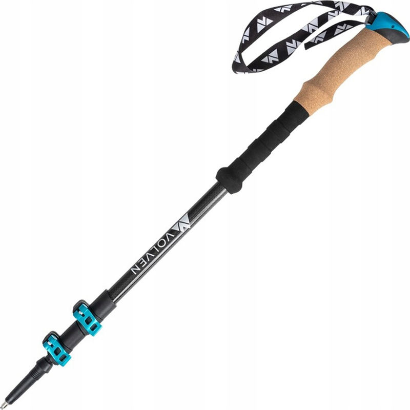 Bastões Volven Adventure azul carbono