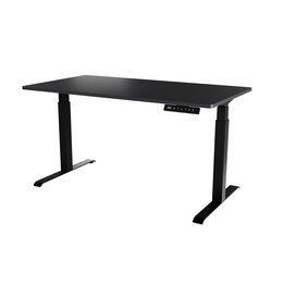 MOON LONG electric height adjustable desk 150x80x72-120 black/anthracite