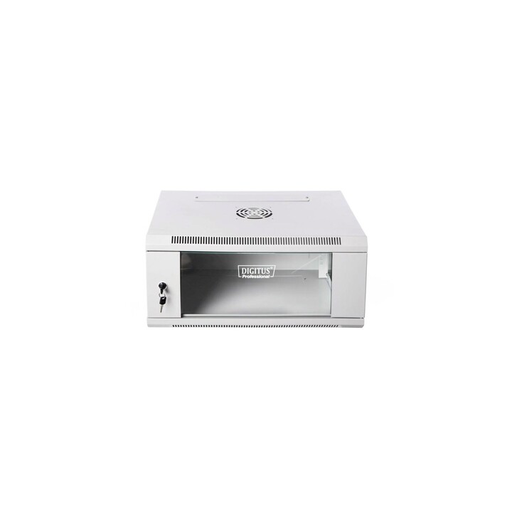 Digitus DN-W19 04U/450 Rack Cabinet 4U Wall Mount Rack Light Grey