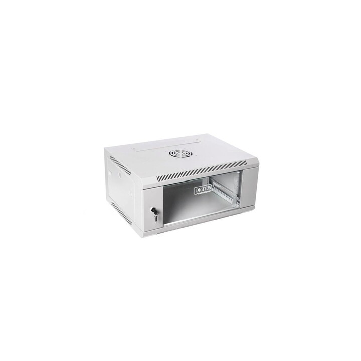 Digitus DN-W19 04U/450 étagère 4U Rack monté sur le mur Gris clair