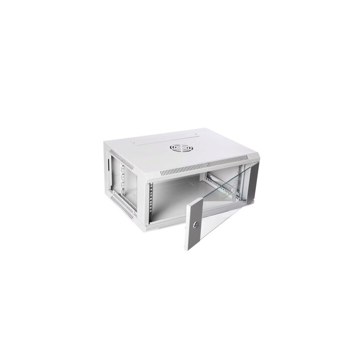 Digitus DN-W19 04U/450 Armadio rack 4U Rack da parete Grigio chiaro
