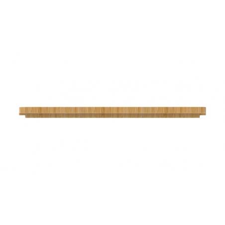 Teka 115890015 tabla de cocina para cortar Rectangular Bamboo Marrón
