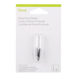 Cricut Pc2003535 Set di 2 Lames Coupe Profonde, Plastica, Multicolor, 12 x 8 x 2 cm