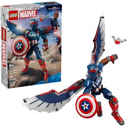 LEGO MARVEL 76296 Nouvelle figurine de construction Captain America