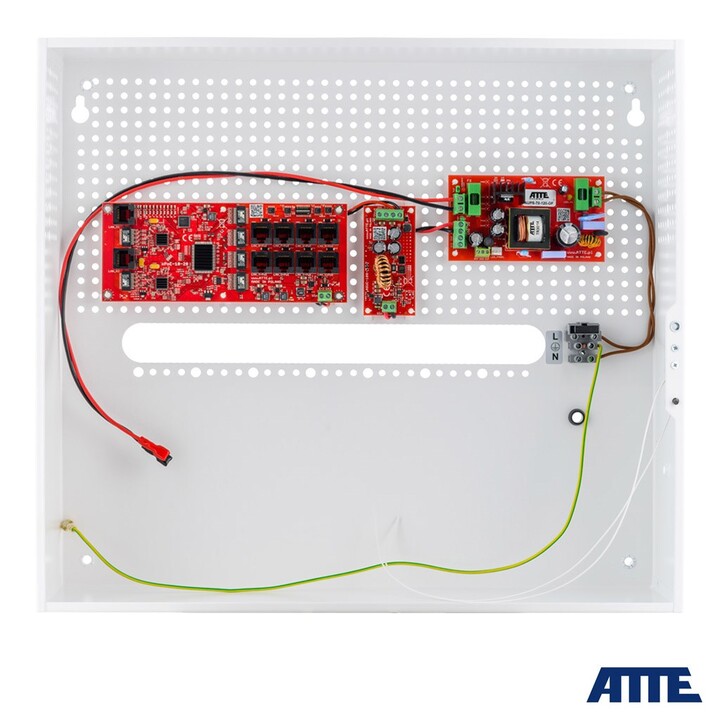 POE-SWITCH FÜR 8 IP-KAMERAS ATTE IPUPS-8-20-H
