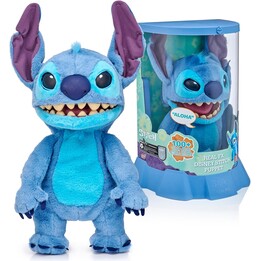 Mascote interativo Wow Stuff Disney Real FX Stitch Puppet
