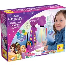 Lisciani Giochi 92956 Princess Projektor Zeichenschule, Mehrfarbig, Ys/m