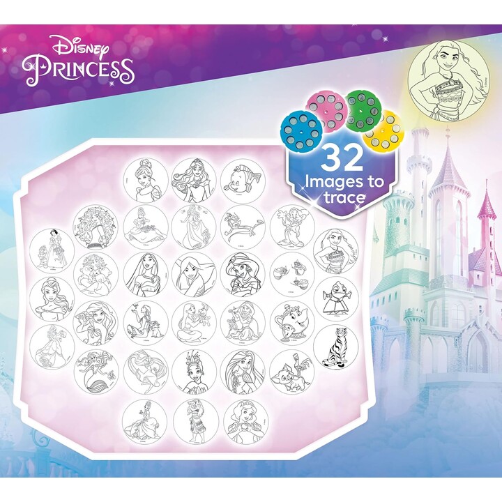 Lisciani Giochi 92956 Princess Projector Drawing School, Multi-Colour, Ys/m