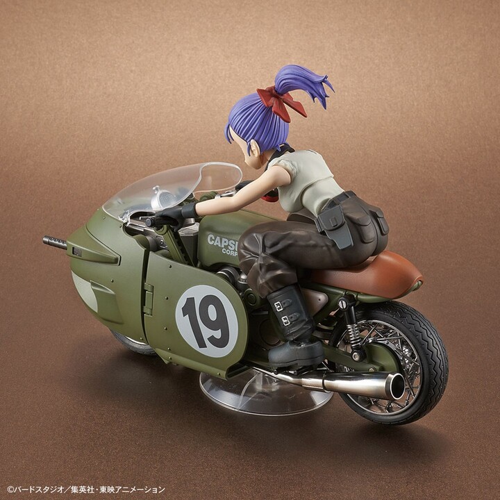 Figurine collector´s BANDAI Dragon Ball Rise Mechanics Bulma S No.19 Motorcycle